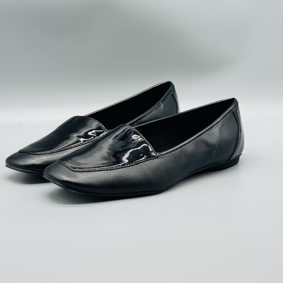 Donald Pliner Shoes Womens 8 Loafer Flats Patent Leather Comfort Work Doris - Picture 4 of 13